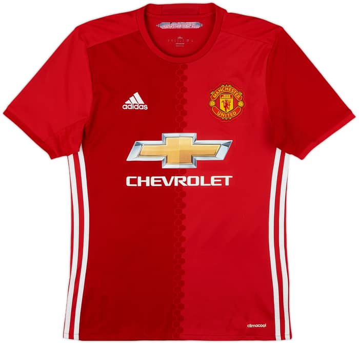 2016-17 Manchester United Home Shirt Ibrahimovic #9 - 6/10 - (S)