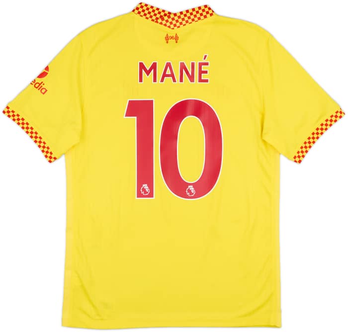 2021-22 Liverpool Third Shirt Mane #10 - 8/10 - (M)