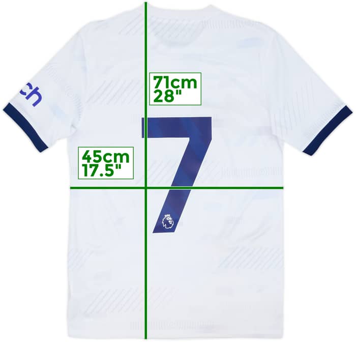 2023-24 Tottenham Home Shirt Son #7 - 7/10 - (S)