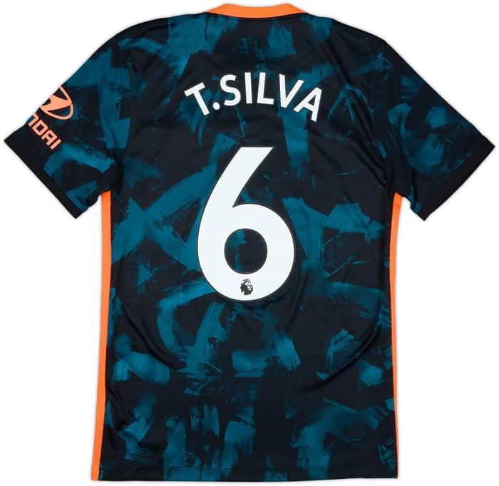 2021-22 Chelsea Third Shirt T.Silva #6 - 7/10 - (S)