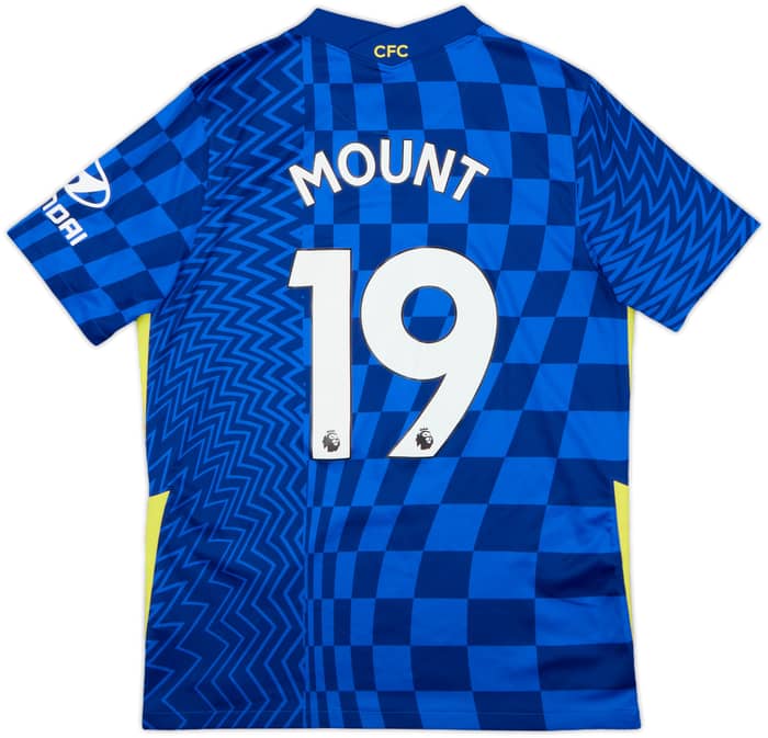 2021-22 Chelsea Home Shirt Mount #19 - 7/10 - (L)