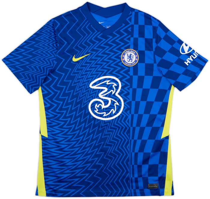 2021-22 Chelsea Home Shirt Mount #19 - 7/10 - (L)