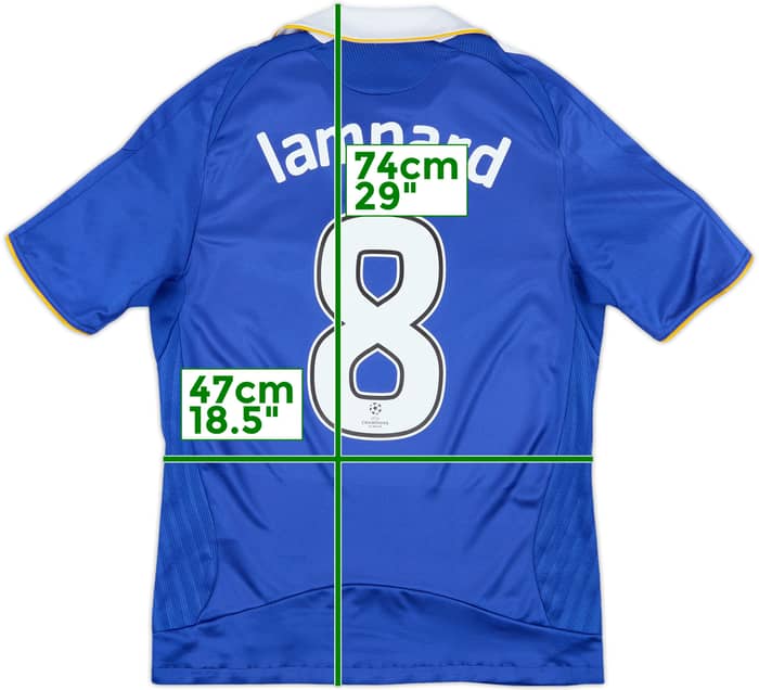 2008-09 Chelsea Home Shirt Lampard #8 - 8/10 - (S)