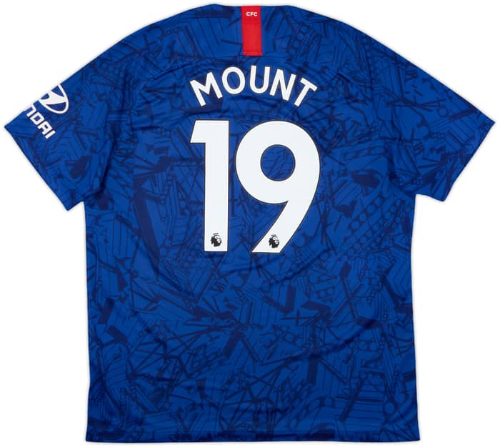 2019-20 Chelsea Home Shirt Mount #19 - 7/10 - (XL)