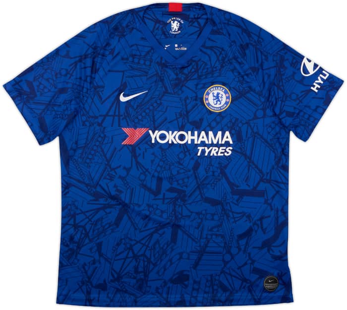 2019-20 Chelsea Home Shirt Mount #19 - 7/10 - (XL)