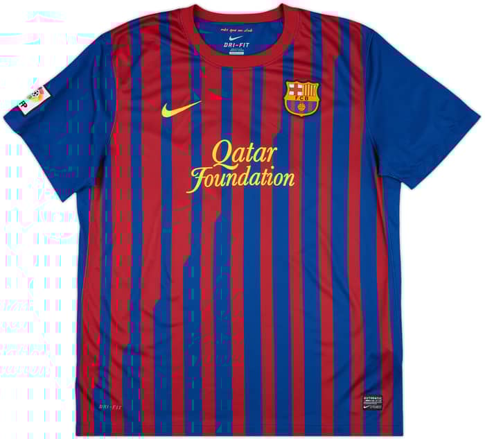 2011-12 Barcelona Home Shirt Messi #10 - 8/10 - (XL)