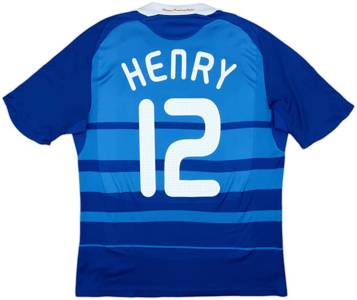 2008-09 France Home Shirt Henry #12 - 8/10 - (M)