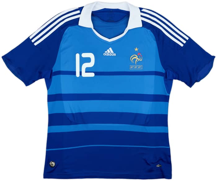 2008-09 France Home Shirt Henry #12 - 8/10 - (M)