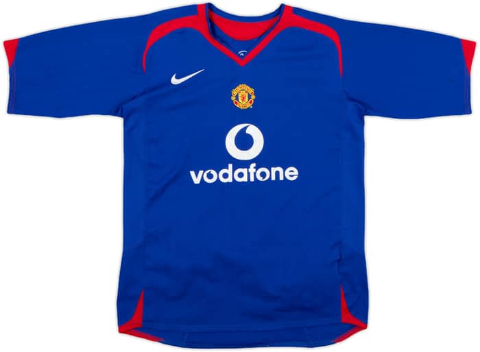 2005-06 Manchester United Away Shirt J.S.Park #13 - 7/10 - (XL.Boys)