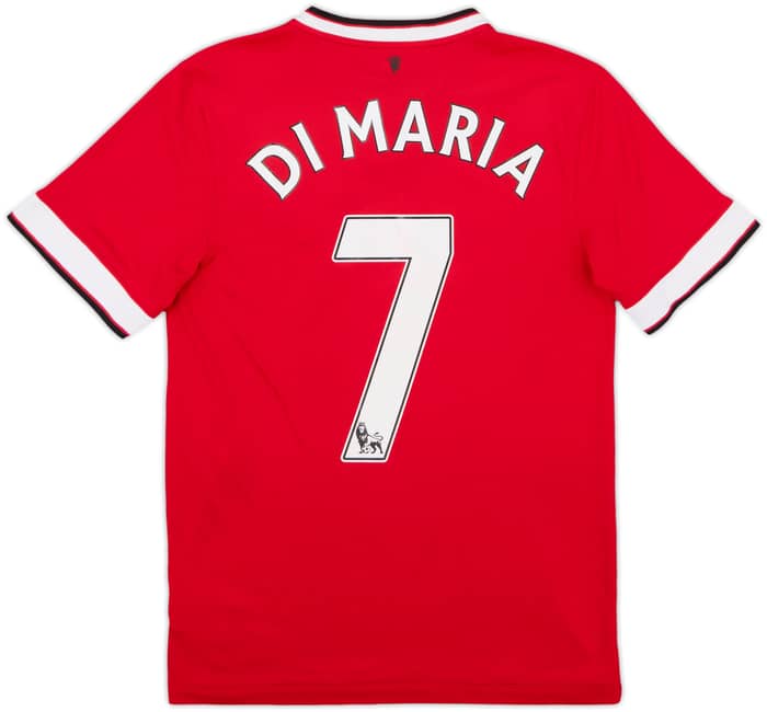 2014-15 Manchester United Home Shirt Di Maria #7 - 8/10 - (M)
