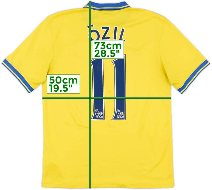 2013-14 Arsenal Away Shirt Ozil #11 - 6/10 - (M)