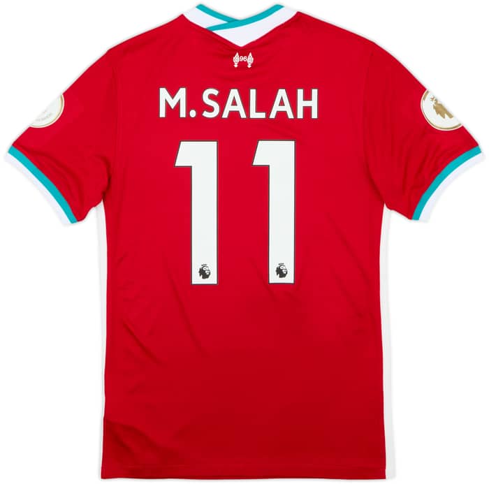 2020-21 Liverpool Home Shirt M.Salah #11 - 8/10 - (S)