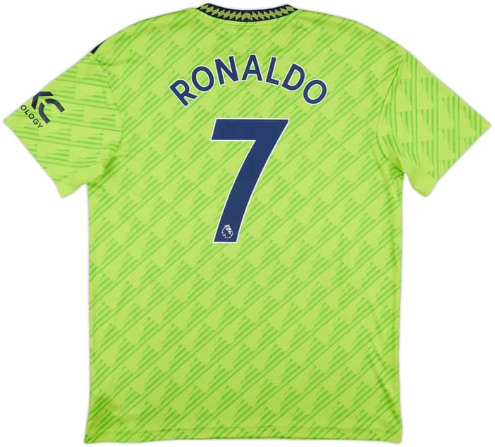 2022-23 Manchester United Third Shirt Ronaldo #7 - 10/10 - (XL)