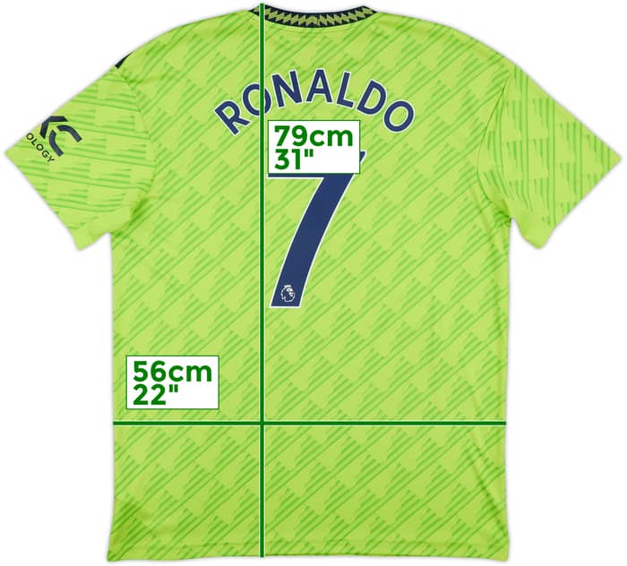 2022-23 Manchester United Third Shirt Ronaldo #7 - 10/10 - (XL)