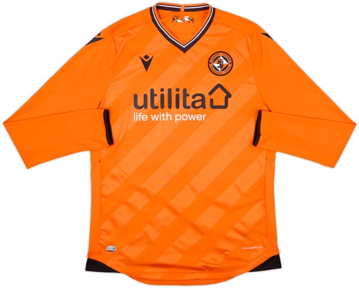 2019-20 Dundee United Home L/S Shirt - 8/10 - (XL)