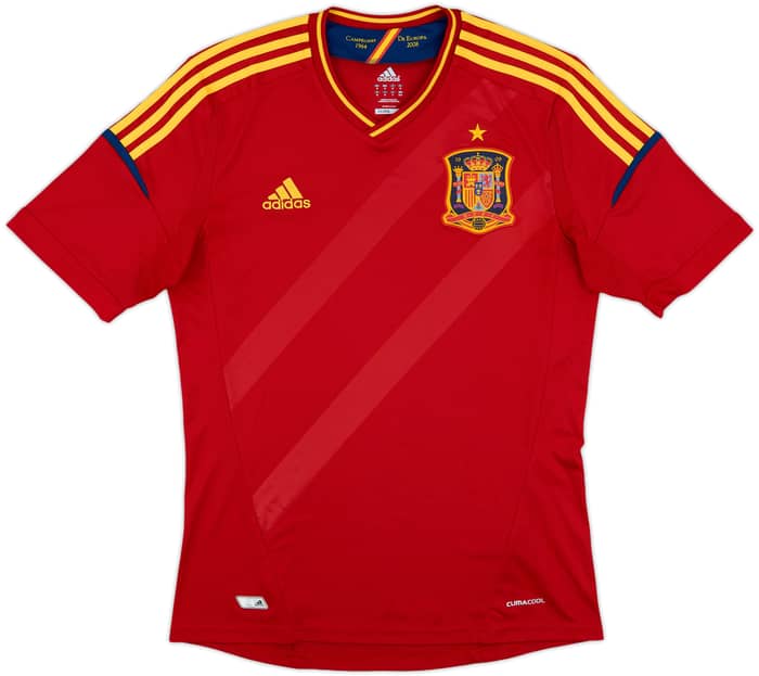2011-12 Spain Home Shirt - 8/10 - (M)