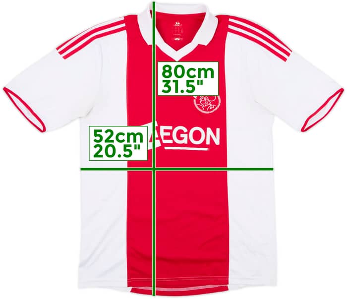 2009-10 Ajax Home Shirt - 6/10 - (M)