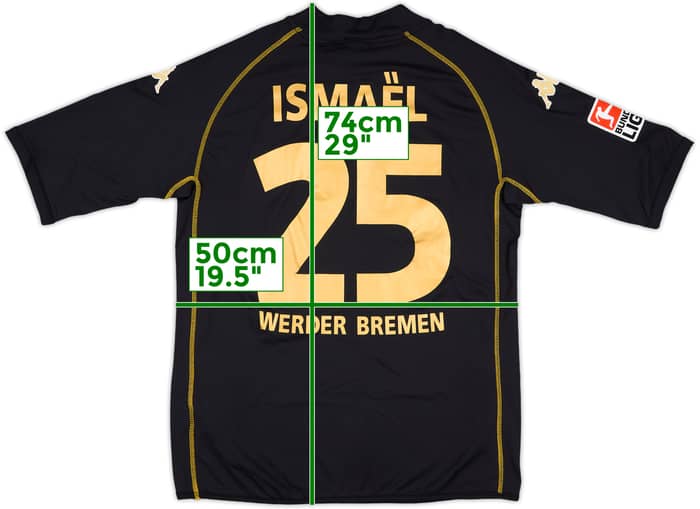 2003-04 Werder Bremen Third Shirt Ismael #25 - 8/10 - (XXL)