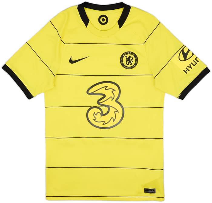 2021-22 Chelsea Away Shirt T.Silva #6 - 8/10 - (XS)