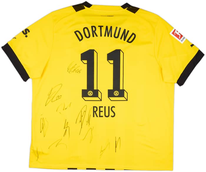 2022-23 Borussia Dortmund Signed Home Shirt Reus #11 - 9/10 - (3XL)