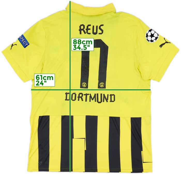 2012-13 Borussia Dortmund European Home Shirt Reus #11 - 4/10 - (3XL)
