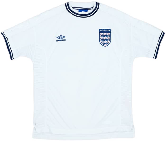 1999-01 England Home Shirt - 5/10 - (L)
