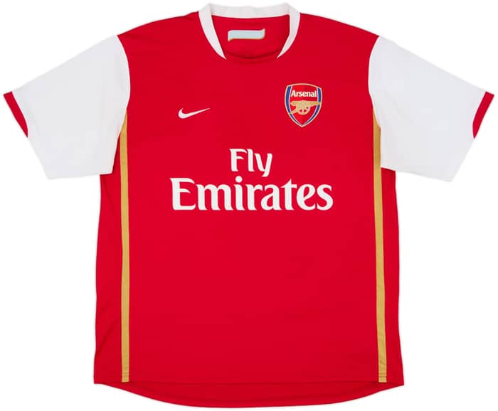 2006-08 Arsenal Home Shirt Henry #14 - 7/10 - (L)