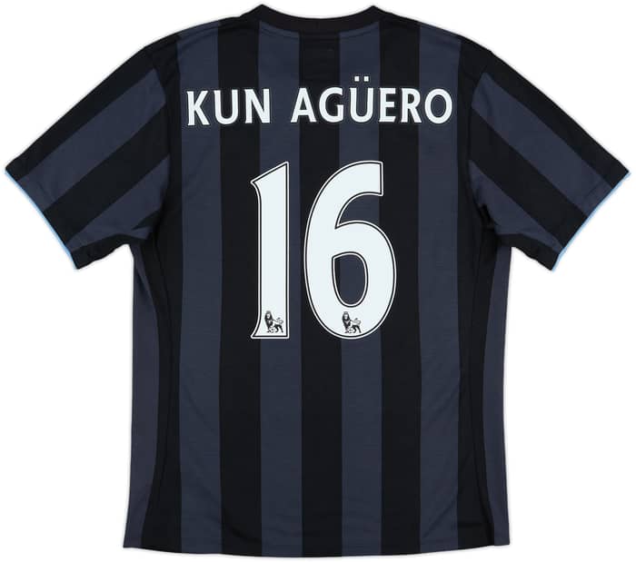 2012-13 Manchester City Third Shirt Kun Aguero #16 - 6/10 - (M)
