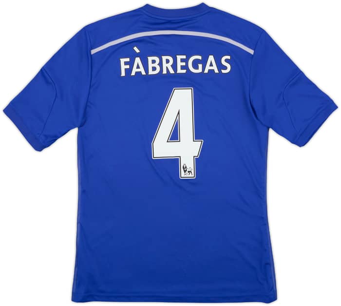 2015-16 Chelsea Home Shirt Fabregas #4 - 7/10 - (M)