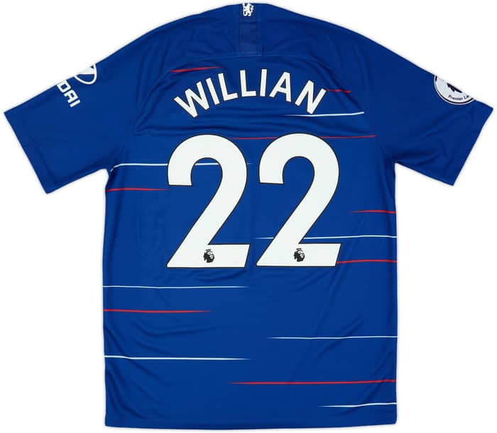2018-19 Chelsea Home Shirt Willian #22 - 8/10 - (M)