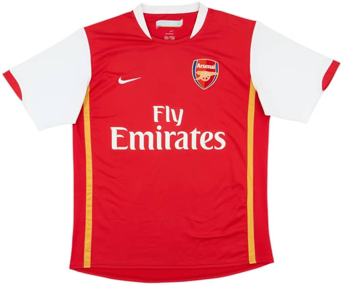 2006-08 Arsenal Home Shirt Toure #5 - 6/10 - (M)