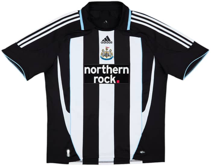 2007-09 Newcastle Home Shirt Ameobi #23 - 7/10 - (L)