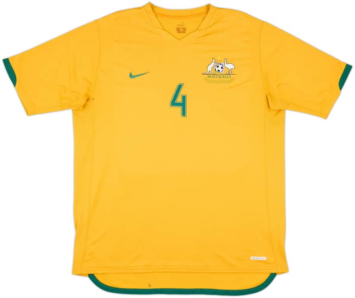 2006-08 Australia Home Shirt Cahill #4 - 6/10 - (XL)