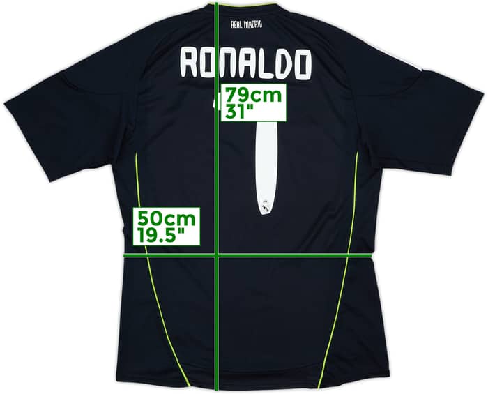 2010-11 Real Madrid Away Shirt Ronaldo #7 - 6/10 - (L)