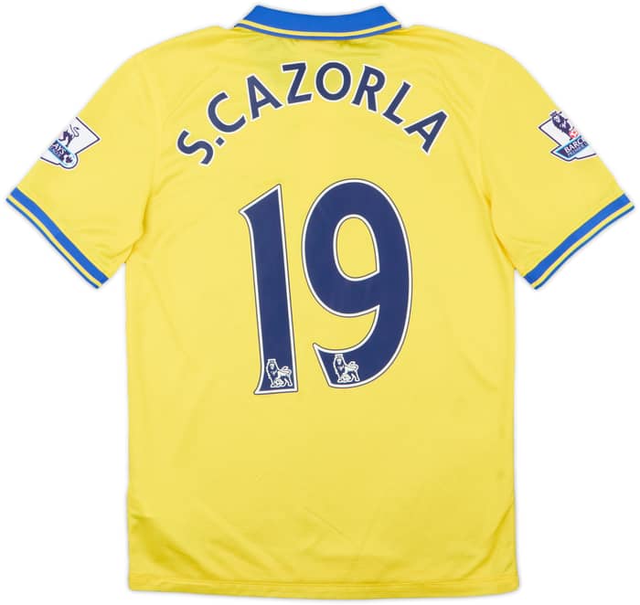 2013-14 Arsenal Away Shirt S.Cazorla - 7/10 - (S)