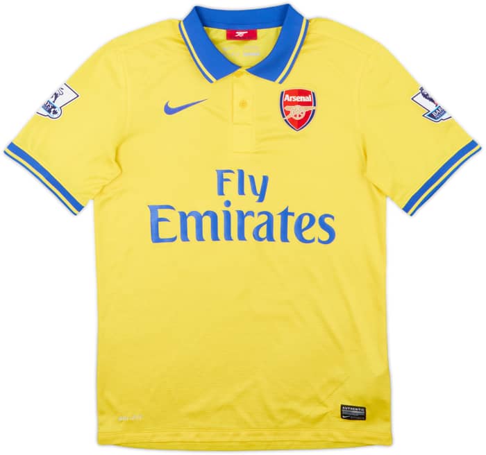2013-14 Arsenal Away Shirt S.Cazorla - 7/10 - (S)