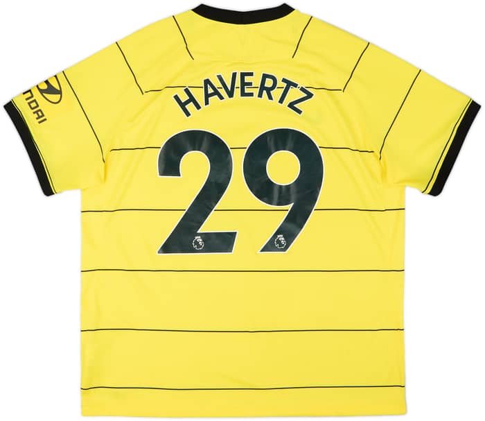 2021-22 Chelsea Away Shirt Havertz #29 - 8/10 - (XL)