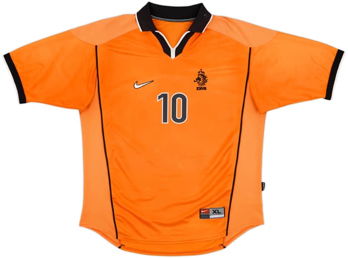 1998-00 Netherlands Home Shirt Seedorf #10 - 7/10 - (XL)