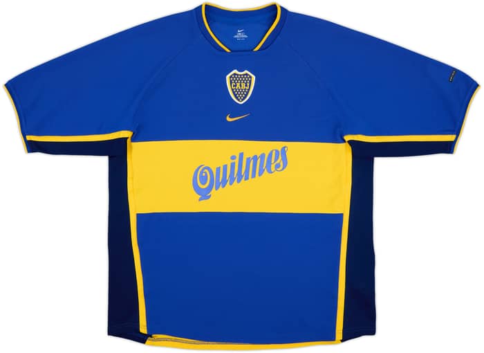 2001-02 Boca Juniors Home Shirt - 8/10 - (L)