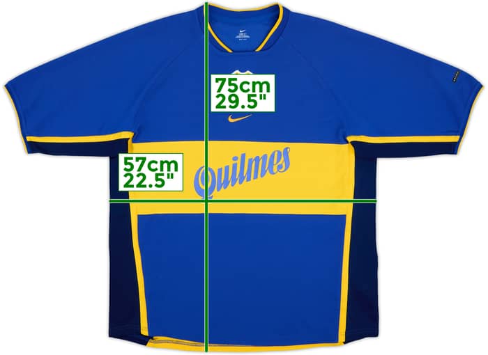 2001-02 Boca Juniors Home Shirt - 8/10 - (L)