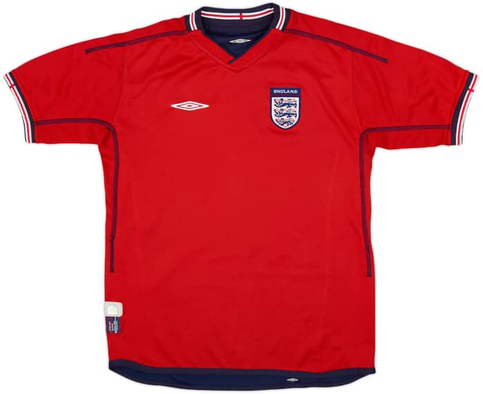2002-04 England Away Shirt - 7/10 - (XL.Boys)