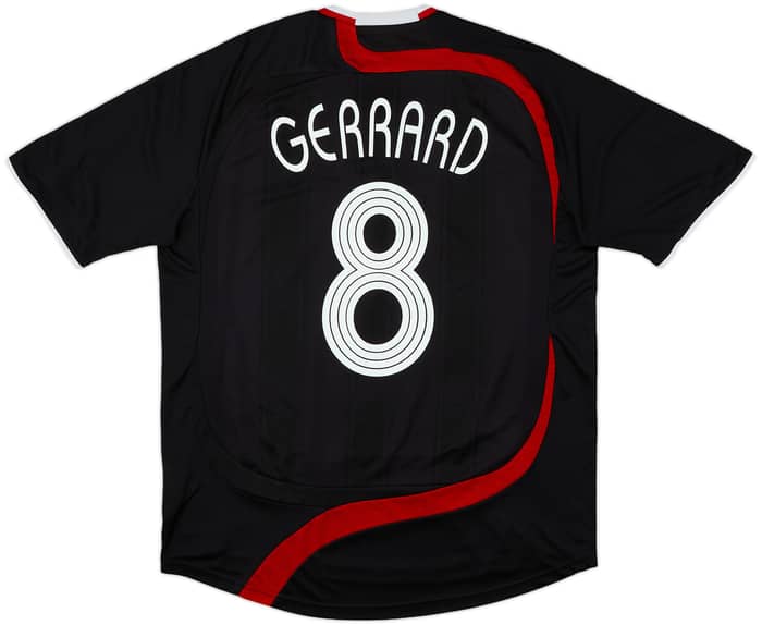 2007-08 Liverpool Third Shirt Gerrard #8 - 5/10 - (L)