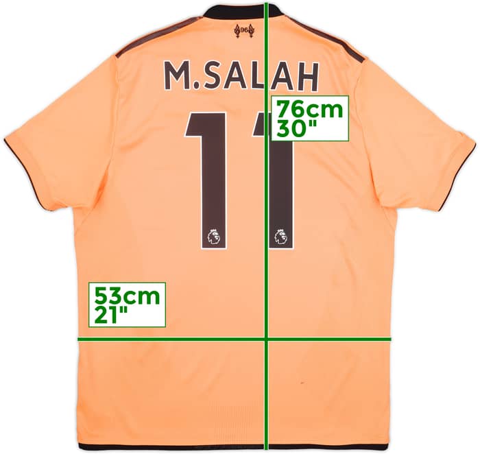 2017-18 Liverpool 125 Years Third Shirt M.Salah #11 - 6/10 - (L)