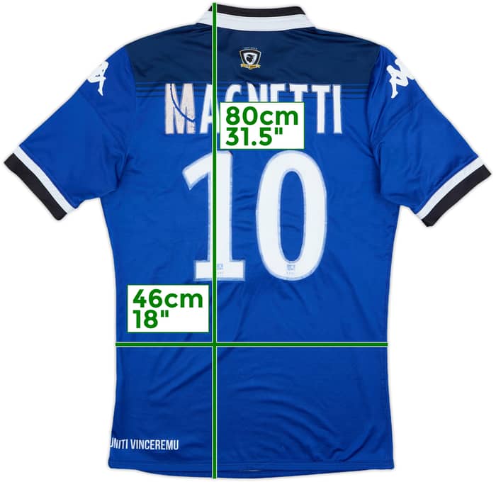 2015-16 Bastia Home Shirt Magnetti #10 - 5/10 - (S)