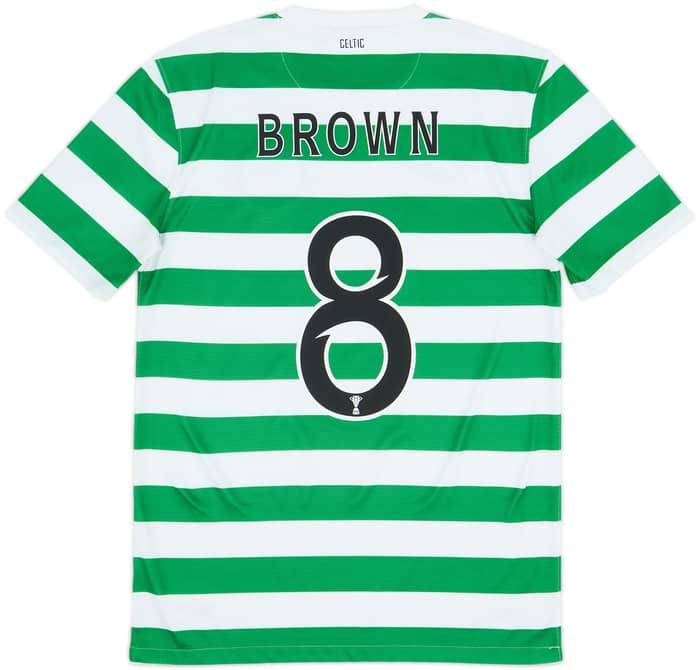 Camiseta de local del Celtic '125th Anniversary' 2012-13 Marrón #8 - 8/10 - (S)