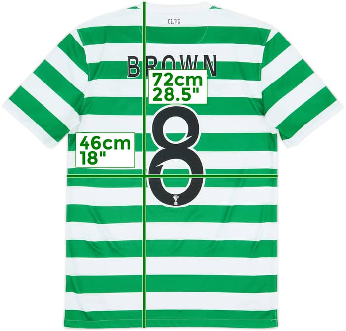 Camiseta de local del Celtic '125th Anniversary' 2012-13 Marrón #8 - 8/10 - (S)