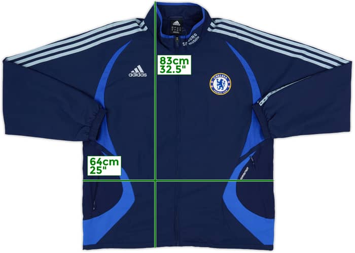 2006-07 Chelsea adidas Formotion Track Jacket - 8/10 - (XL)