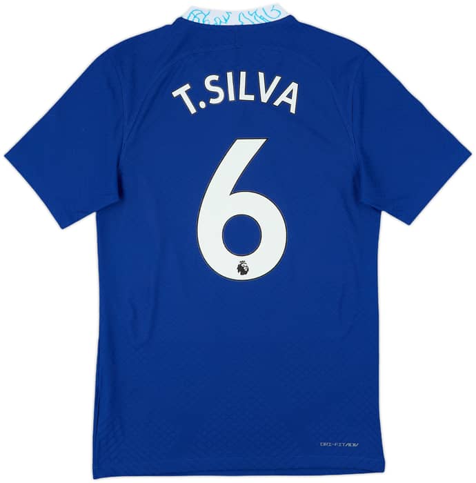 2022-23 Chelsea Authentic Home Shirt T.Silva #6 - 10/10 - (S)