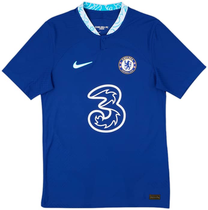 2022-23 Chelsea Authentic Home Shirt T.Silva #6 - 10/10 - (S)