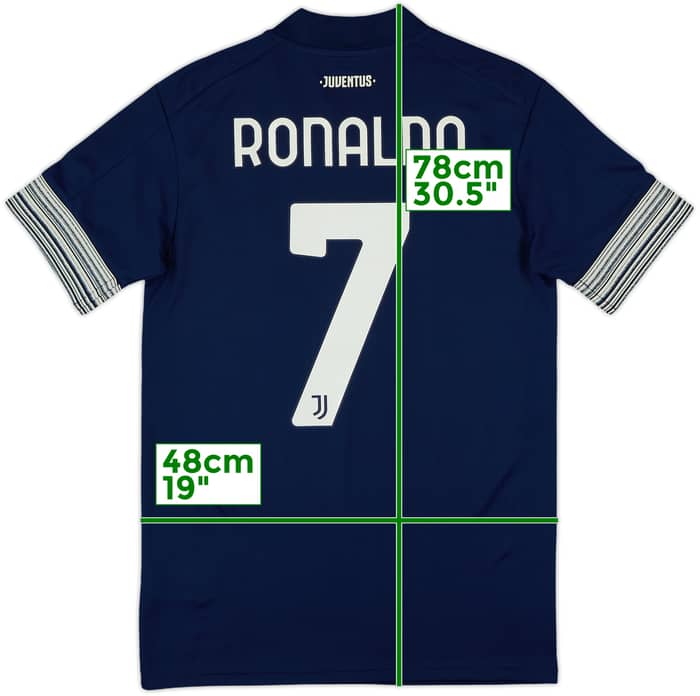 2020-21 Juventus Away Shirt Ronaldo #7 - 10/10 - (S)